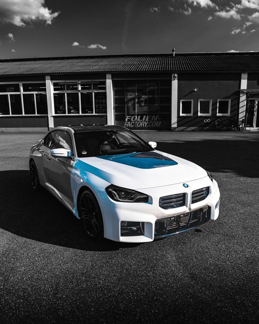 BMW M2 mit XPEL-Frontfolierung